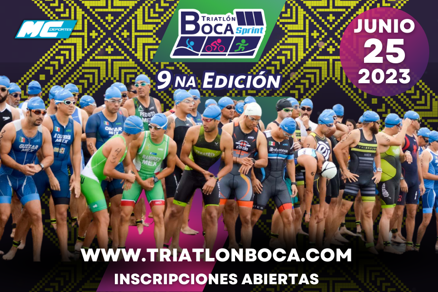 TRIATLÓN SPRINT BOCA 2023 9NA EDICIÓN